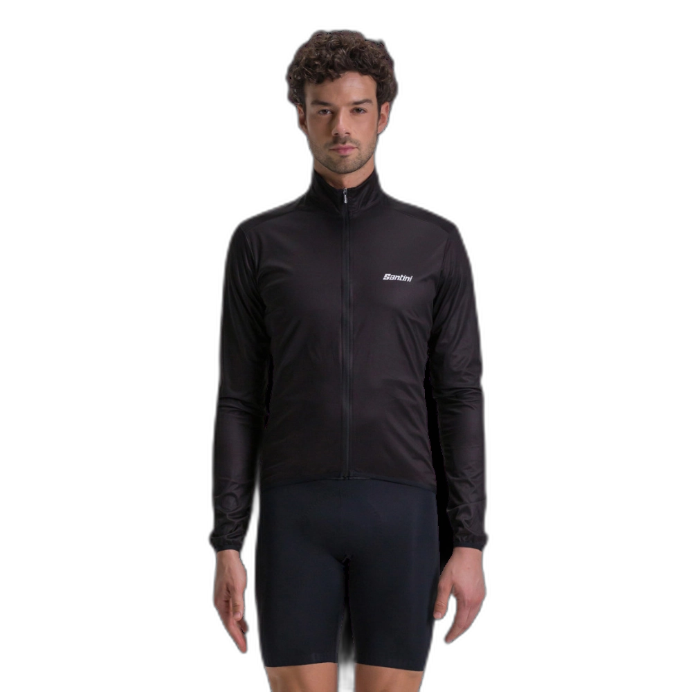 Miniatura 2.0 de Jaqueta Corta Vento Ciclismo Masculino Latam Nebula Preto Santini