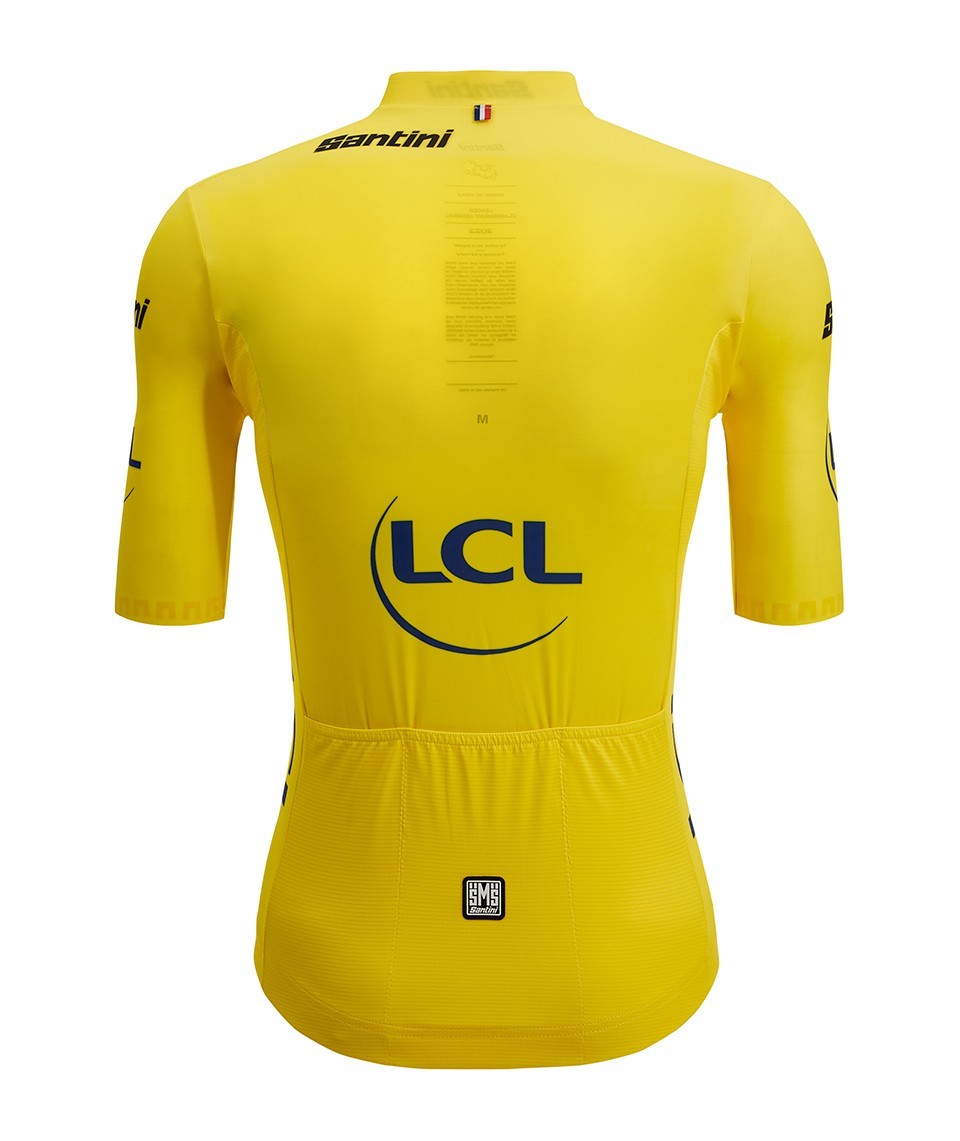 Miniatura 3.0 de Camisa Ciclismo Masculino PRO GEAR Tour de France Leader Oficial Amarelo Santini
