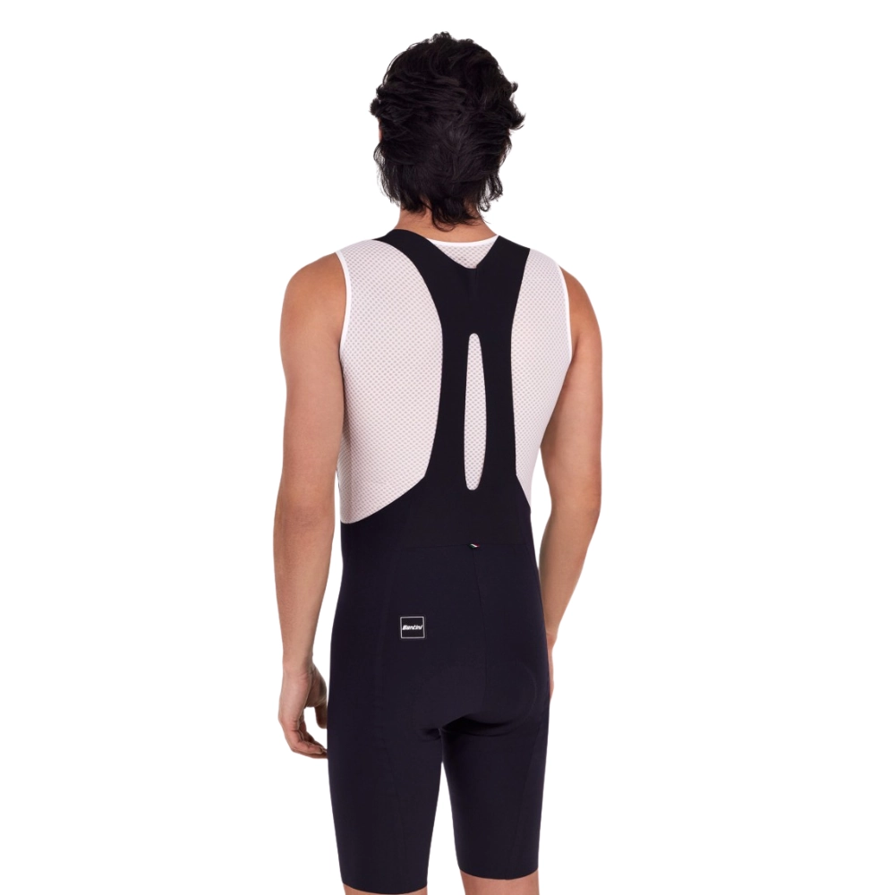 Miniatura 2.0 de Camisa Ciclismo Unissex Segunda Pele Lieve Branco Santini