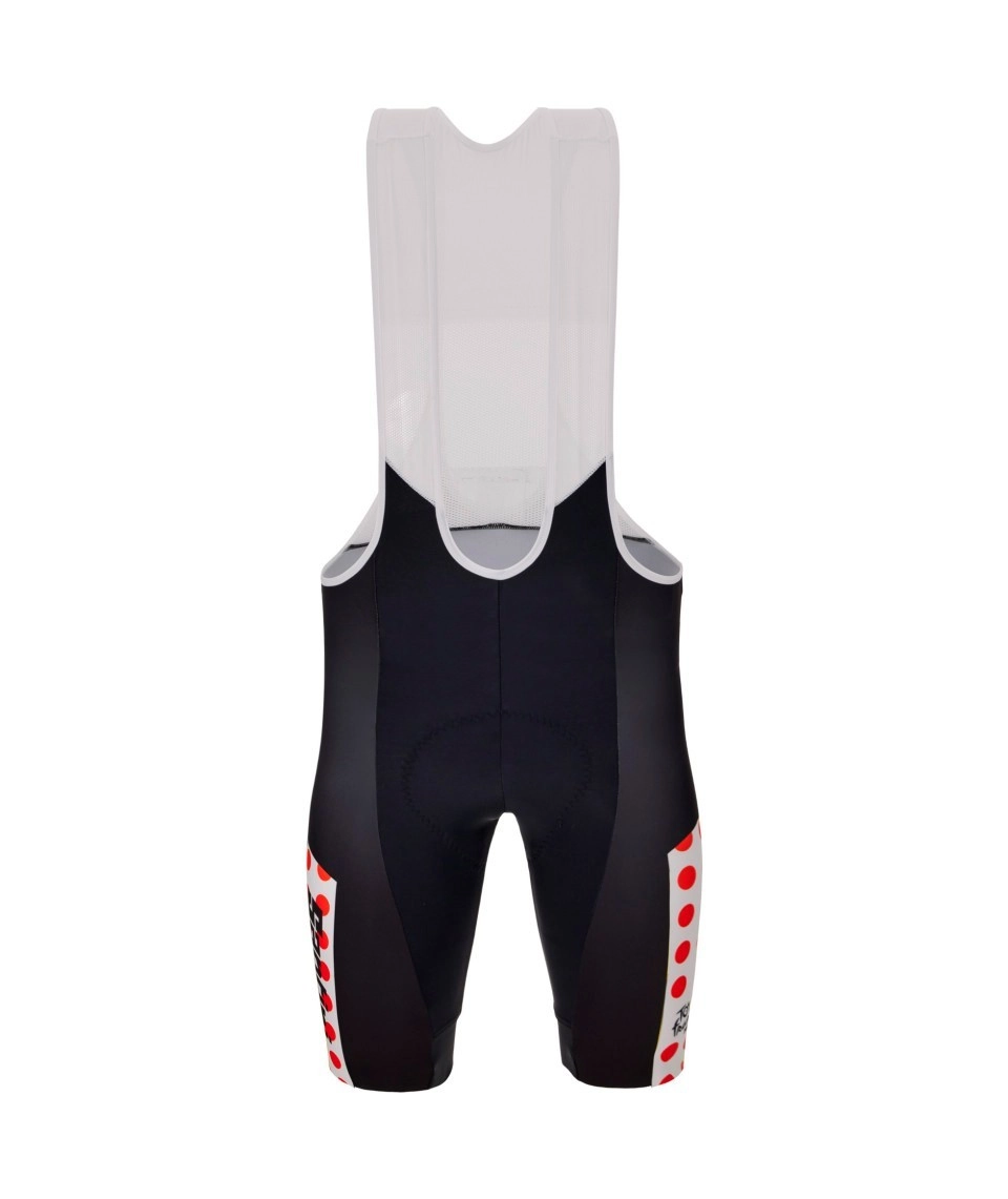 Bretelle Ciclismo Masculino King of the Mountain Tour the France Preto Santini Preto
