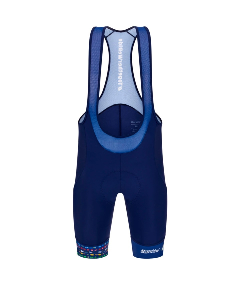 Miniatura 1.0 de Bretelle Ciclismo Unissex UCI World Championships Zurich Azul Santini