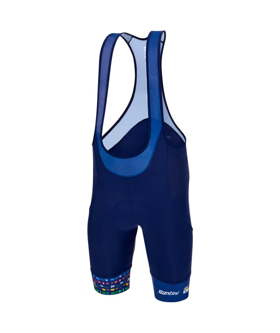 Miniatura 2.0 de Bretelle Ciclismo Unissex UCI World Championships Zurich Azul Santini
