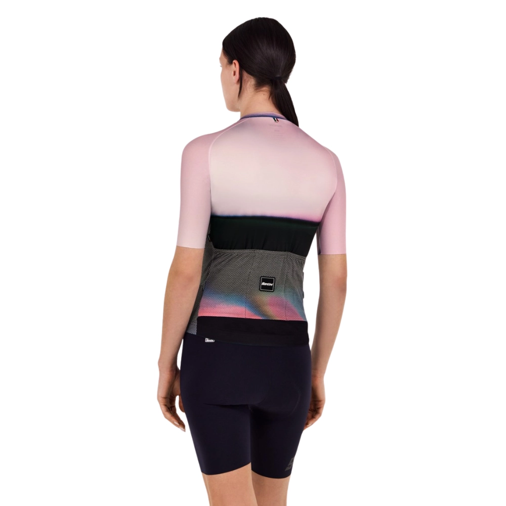 Miniatura 3.0 de Camisa Ciclismo Unissex Luce Preto Santini