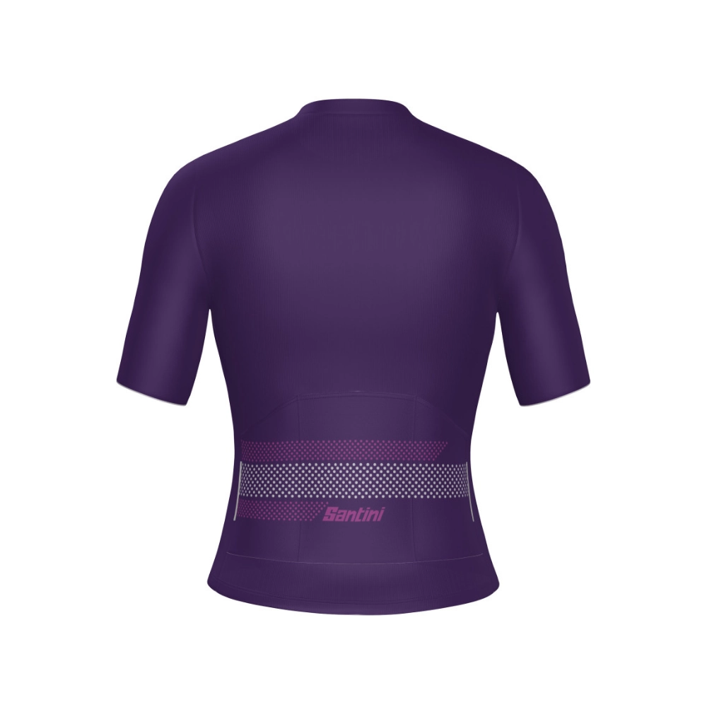 Miniatura 3.0 de Camisa Ciclismo Feminino Latam Horizon2 Lil&aacute;s Santini