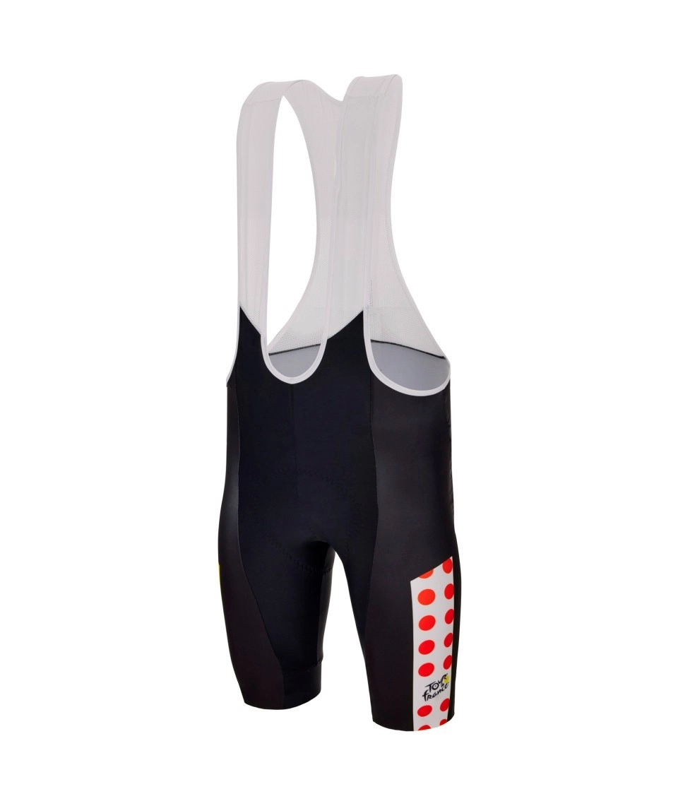 Miniatura 3.0 de Bretelle Ciclismo Masculino King of the Mountain Tour the France Preto Santini