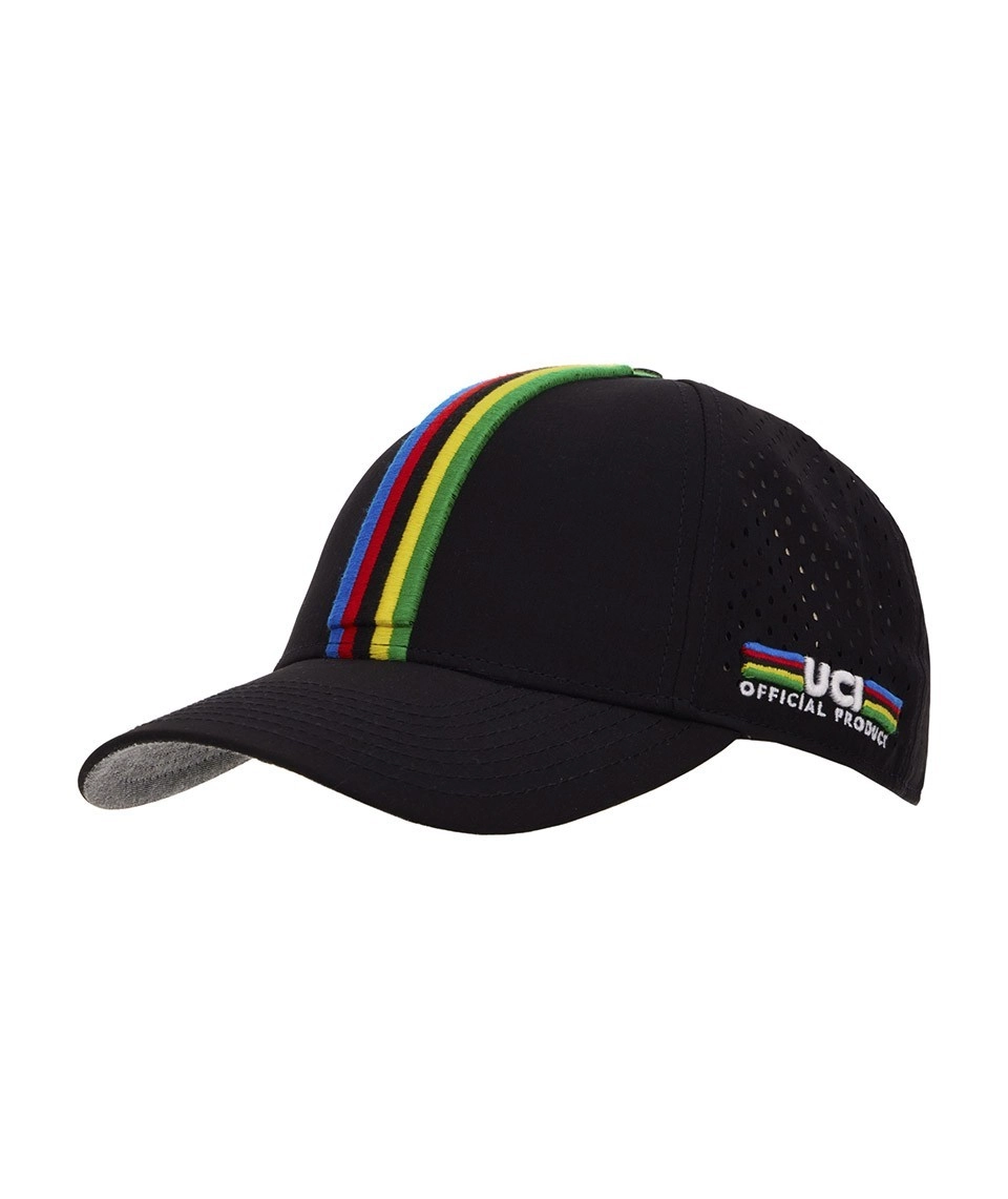 Bon&eacute; UCI World Champion Baseball Preto Santini