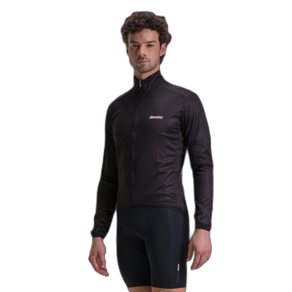 Miniatura 3.0 de Jaqueta Corta Vento Ciclismo Masculino Latam Nebula Preto Santini
