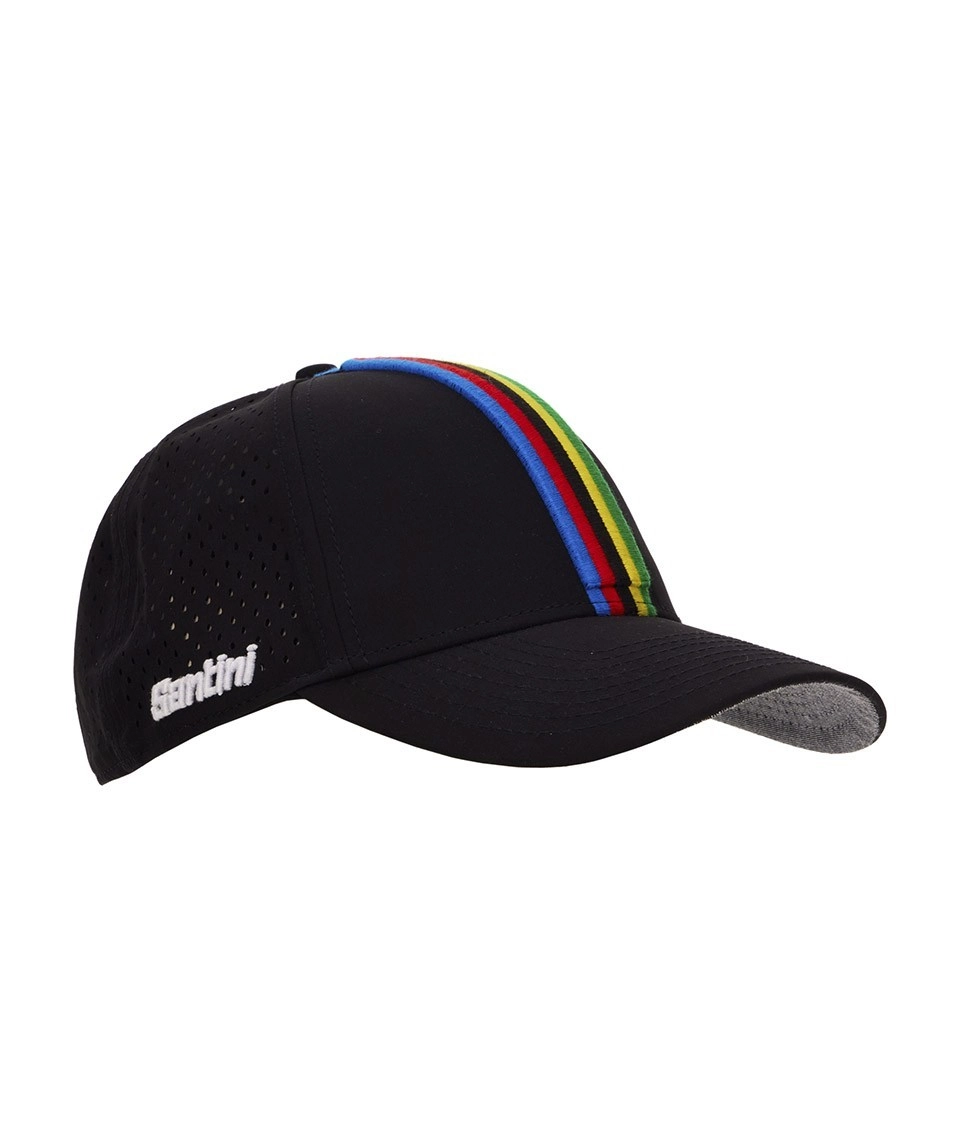 Bon&eacute; UCI World Champion Baseball Preto Santini