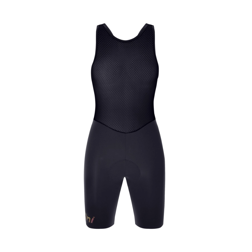 Miniatura 1.0 de Bretelle Ciclismo Feminino Unico Edge Preto Santini