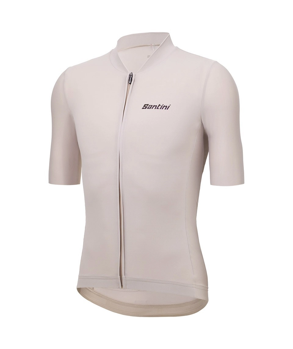 Miniatura 2.0 de Camisa Ciclismo Unissex Compass Bege Santini