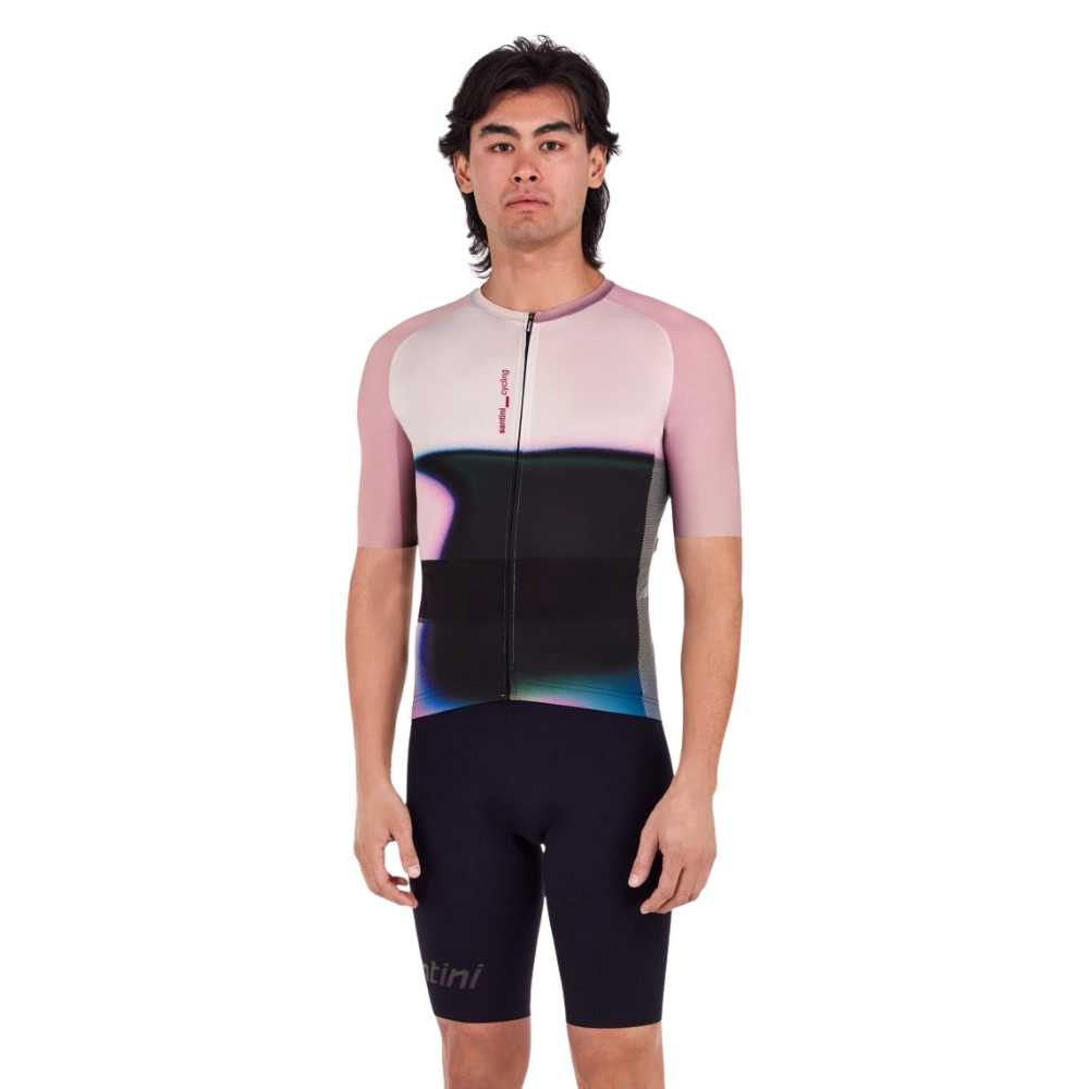 Miniatura 4.0 de Camisa Ciclismo Unissex Luce Preto Santini