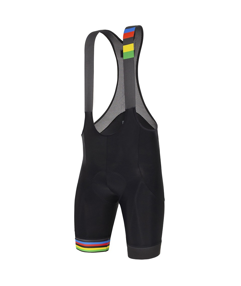 Miniatura 3.0 de Bretelle Ciclismo Unissex UCI World Championships Preto Santini