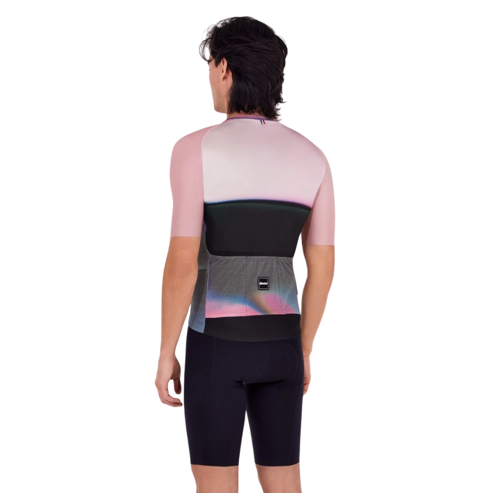 Miniatura 5.0 de Camisa Ciclismo Unissex Luce Preto Santini