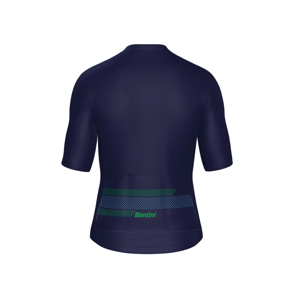 Miniatura 3.0 de Camisa Ciclismo Masculino Latam Horizon2 Azul Marinho Santini