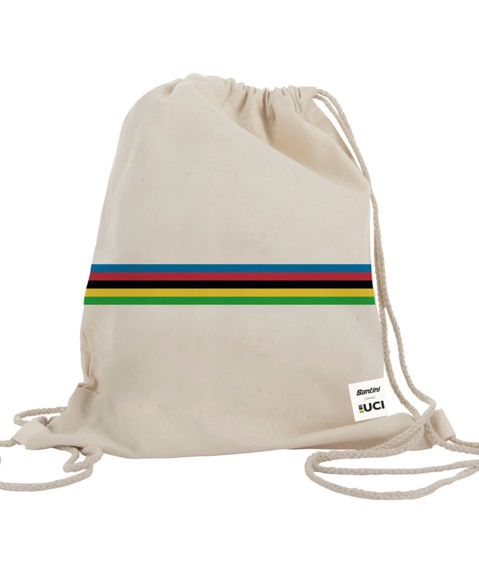 Miniatura 1.0 de Bolsa UCI World Champion com Al&ccedil;as Santini