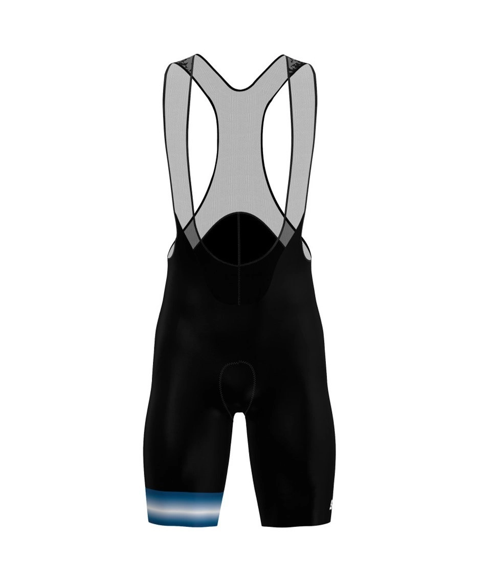 Miniatura 1.0 de Bretelle Ciclismo Unissex Horizon Azul Santini