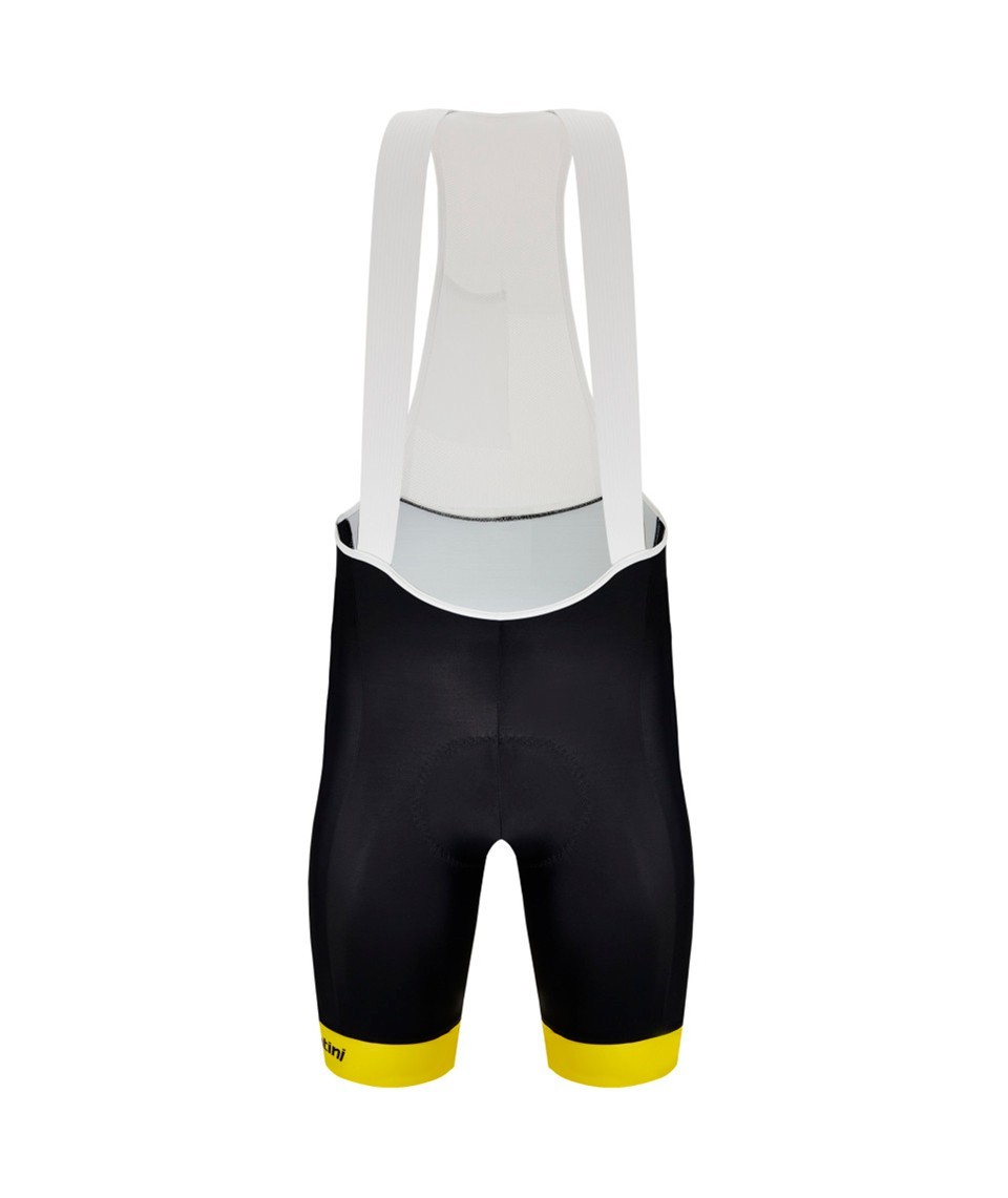 Bretelle Ciclismo Masculino Tour de France Preto Santini Preto