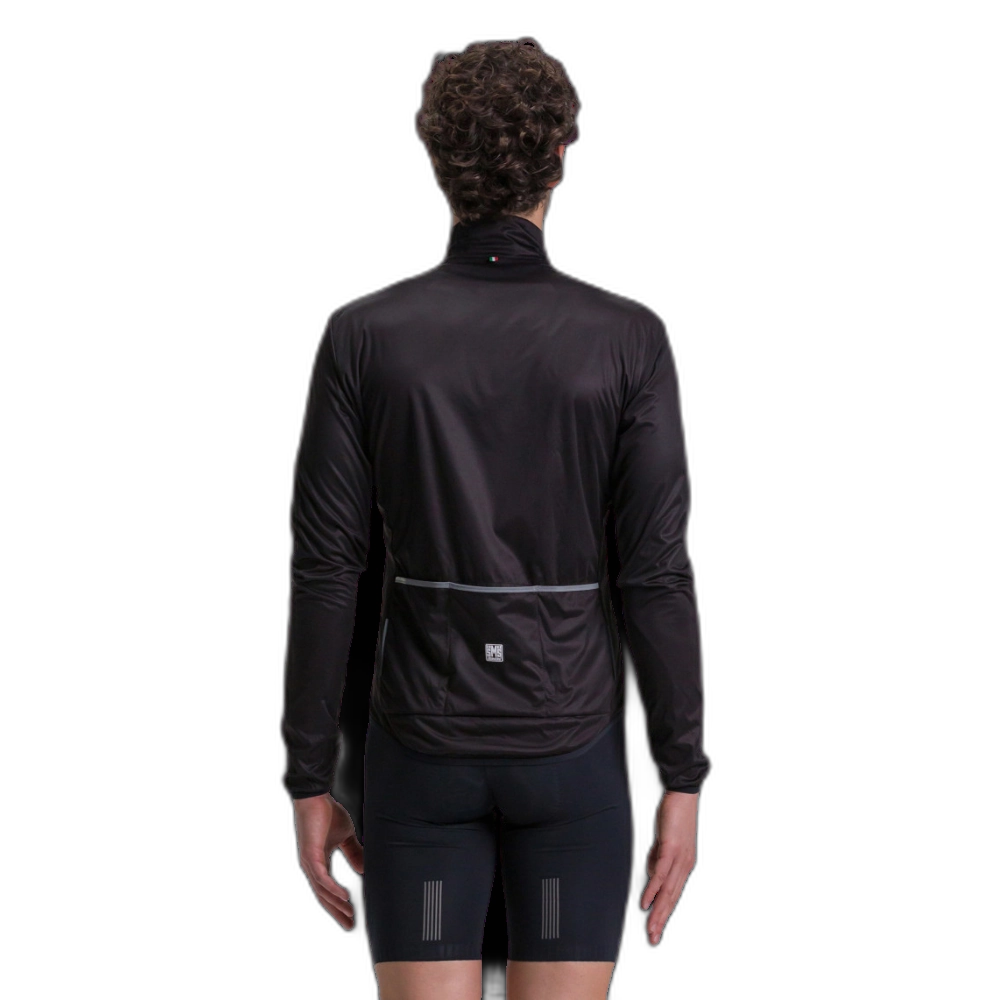 Miniatura 4.0 de Jaqueta Corta Vento Ciclismo Masculino Latam Nebula Preto Santini