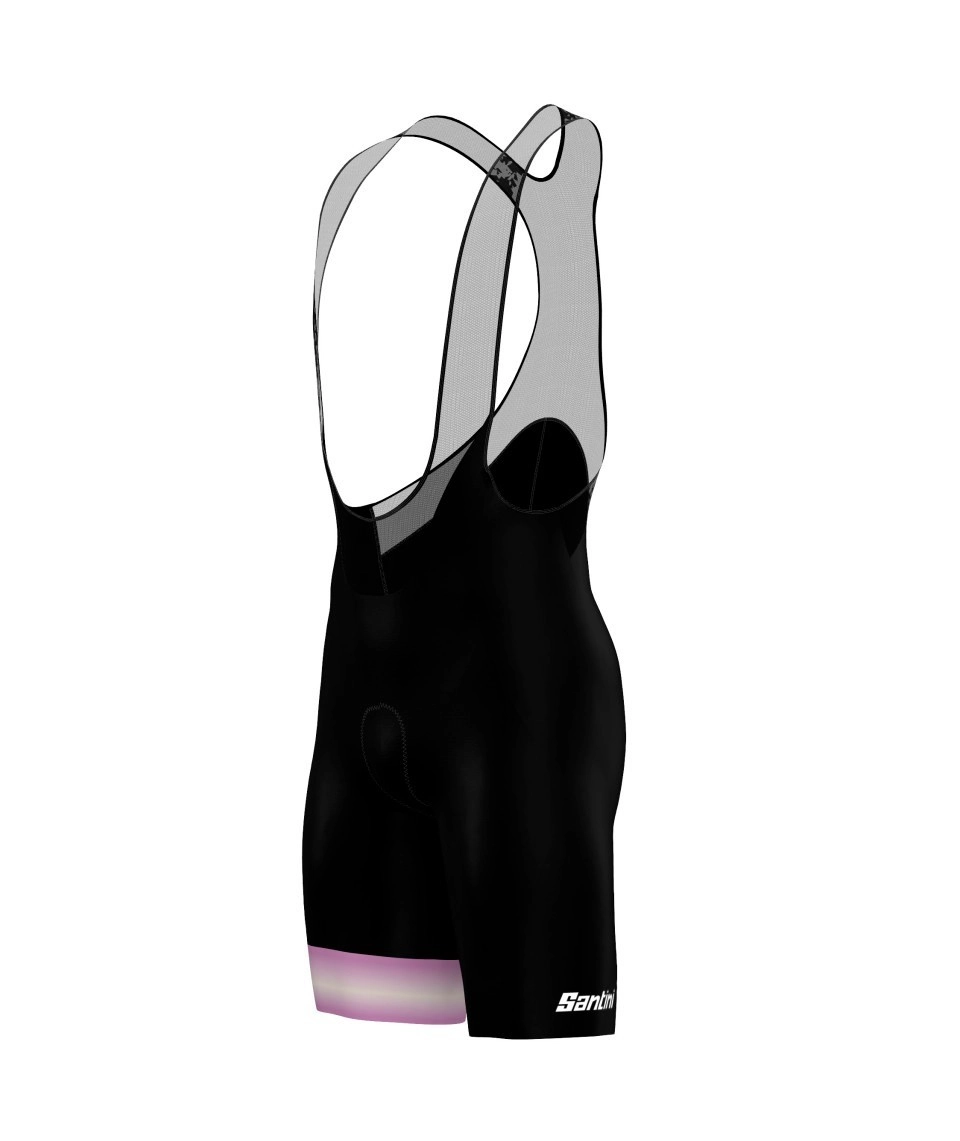 Miniatura 6.0 de Bretelle Ciclismo Feminino Latam Horizon Preto Santini
