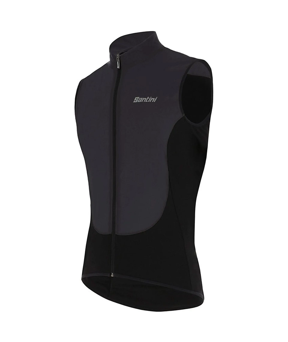 Colete Unissex Gravel Trail Preto Santini Preto
