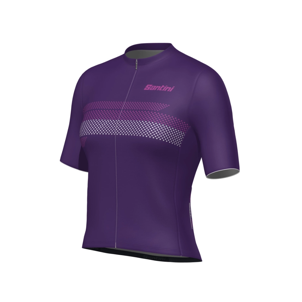 Camisa Ciclismo Feminino Latam Horizon2 Roxo Santini Roxo