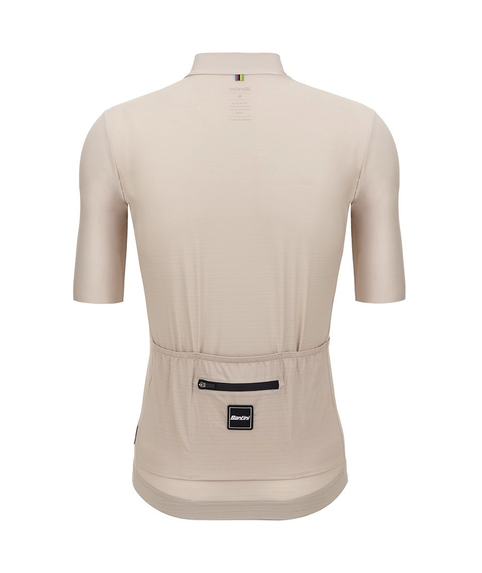 Miniatura 3.0 de Camisa Ciclismo Unissex UCI World Champion Bege Santini