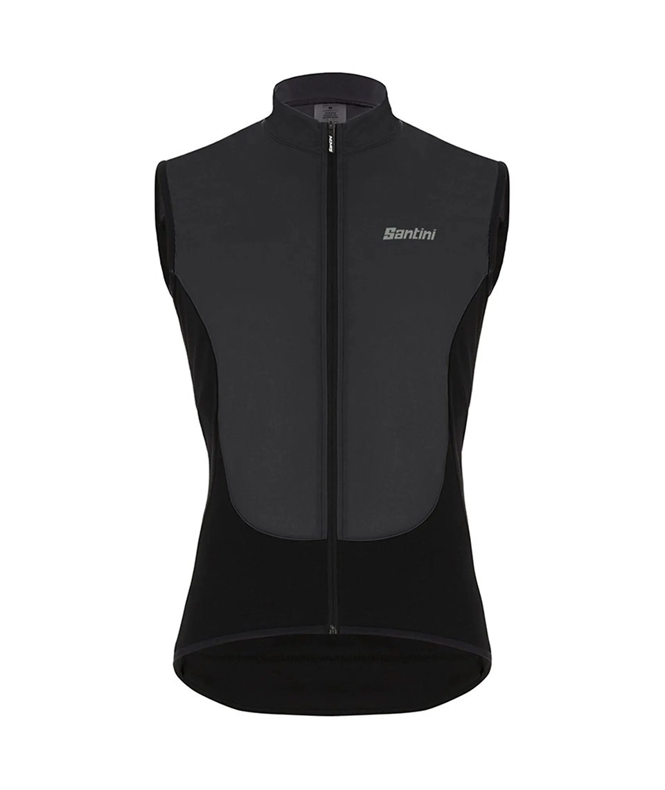 Colete Unissex Gravel Trail Preto Santini Preto