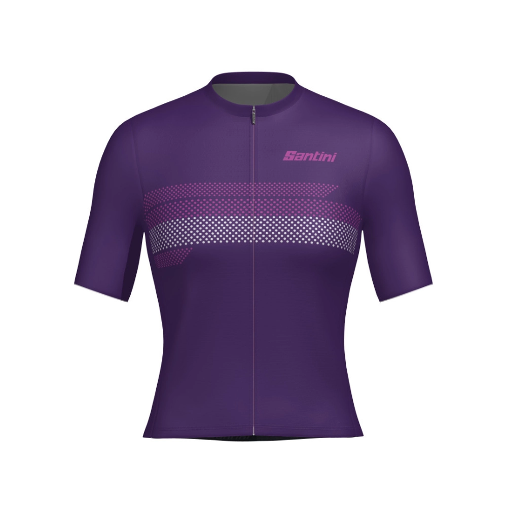 Camisa Ciclismo Feminino Latam Horizon2 Roxo Santini Roxo