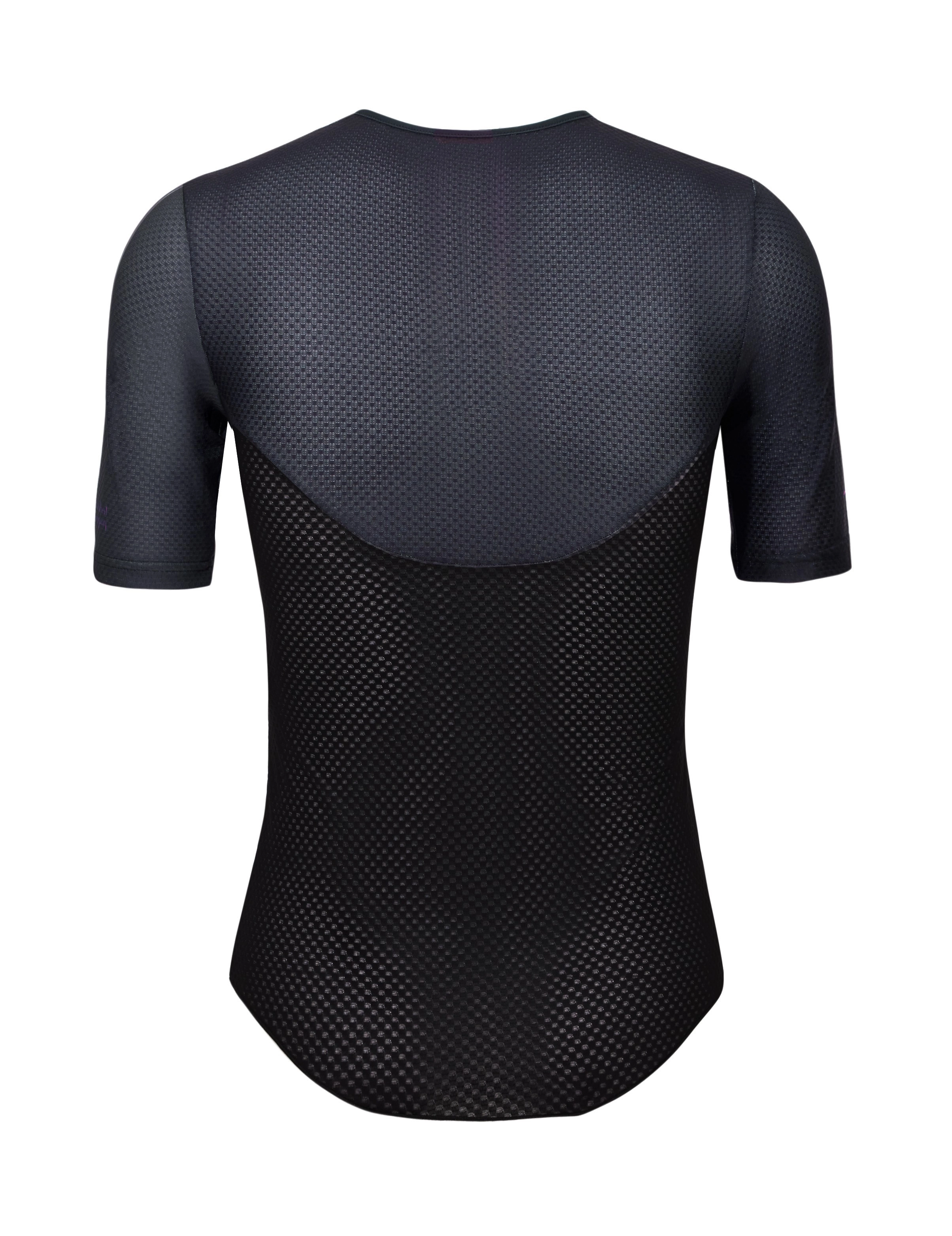 Camisa Ciclismo Unissex UCI Rainbow Baselayer Preto/Cinza Santini Preto / Cinza