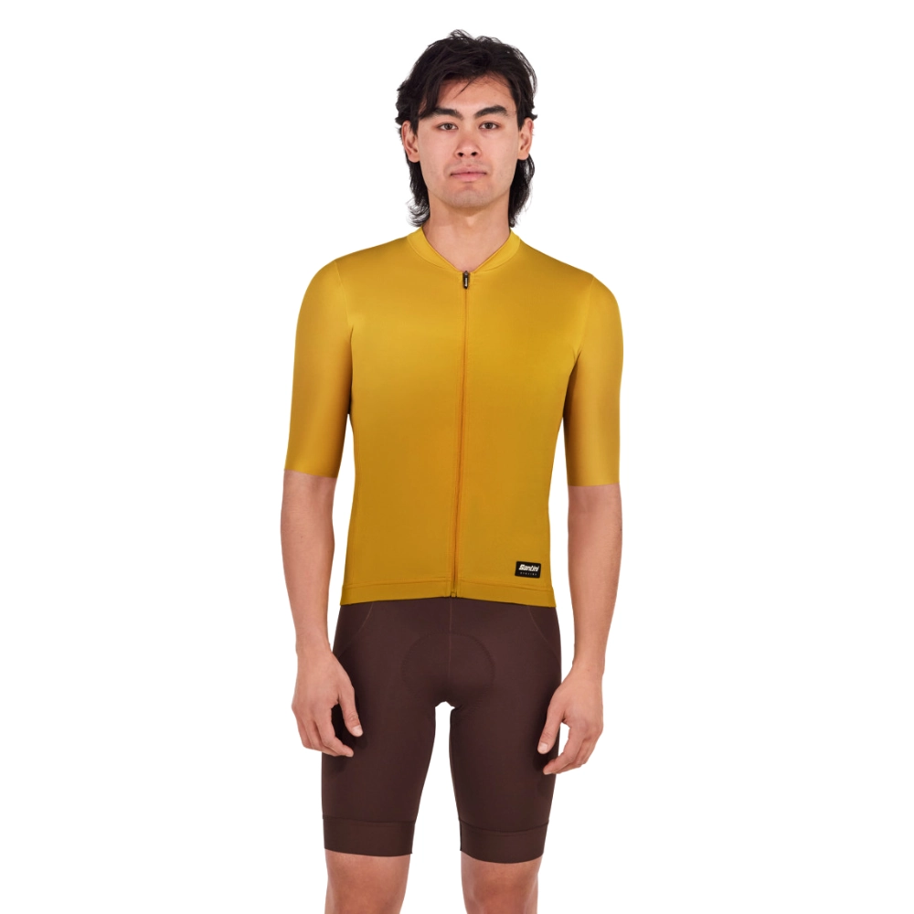 Miniatura 4.0 de Camisa Ciclismo Unissex RTR Mostarda Santini